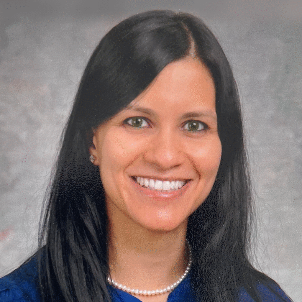 portrait shot of Dr. Sarah Dalhoumi​